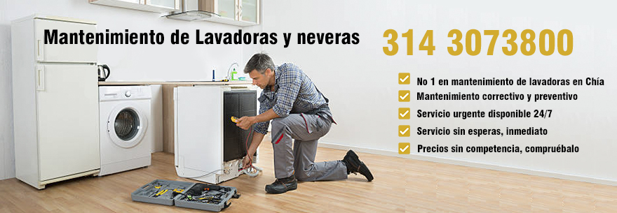 reparacion lavadora y neveras Chia